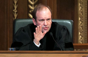 Judge DeWine Hears Case on Ohio Supreme Court Pat DeWine