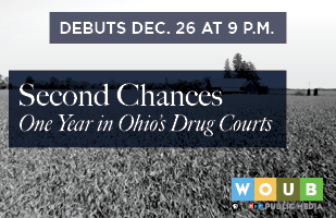 Image of a blue box over a crop field that says Second Chances and Debuts Dec. 26 at 9 pm.