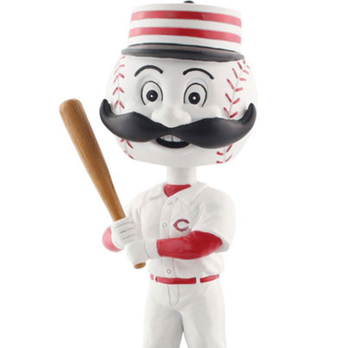 Cincinnati Reds Baseball Team Souvenir Memorabilia - Two Wooden  Bats-Bobblehead+