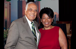 The late Justice Robert M. Duncan and Justice Yvette McGee Brown.
