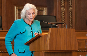 Image of retired U.S. Supreme Court Justice Sandra Day O'Connor