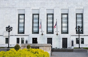 Image of the West side of the Thomas J. Moyer Ohio Judicial Center