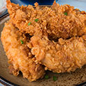 Image of a fried chicken wing.