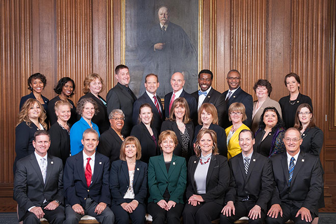 Image of the 2015 Institute for Court Management Fellows