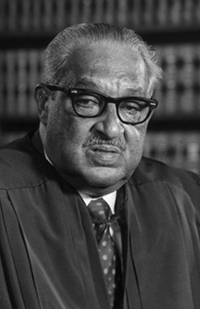 Image of former U.S. Supreme Court Justice Thurgood Marshall