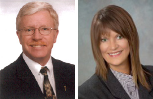 (From left) Image of Judge John W. Wise and attorney Patricia A. Wise