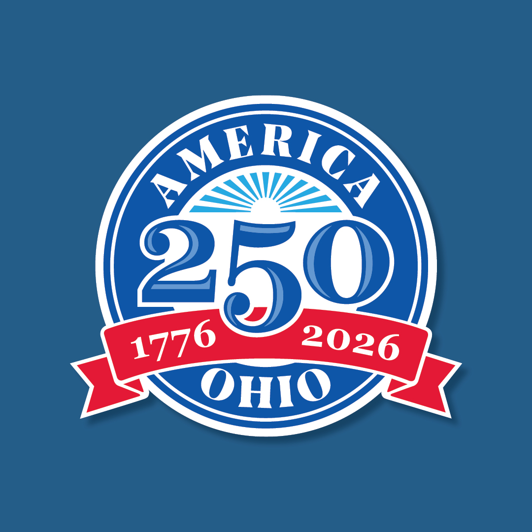 America 250 Ohio logo.