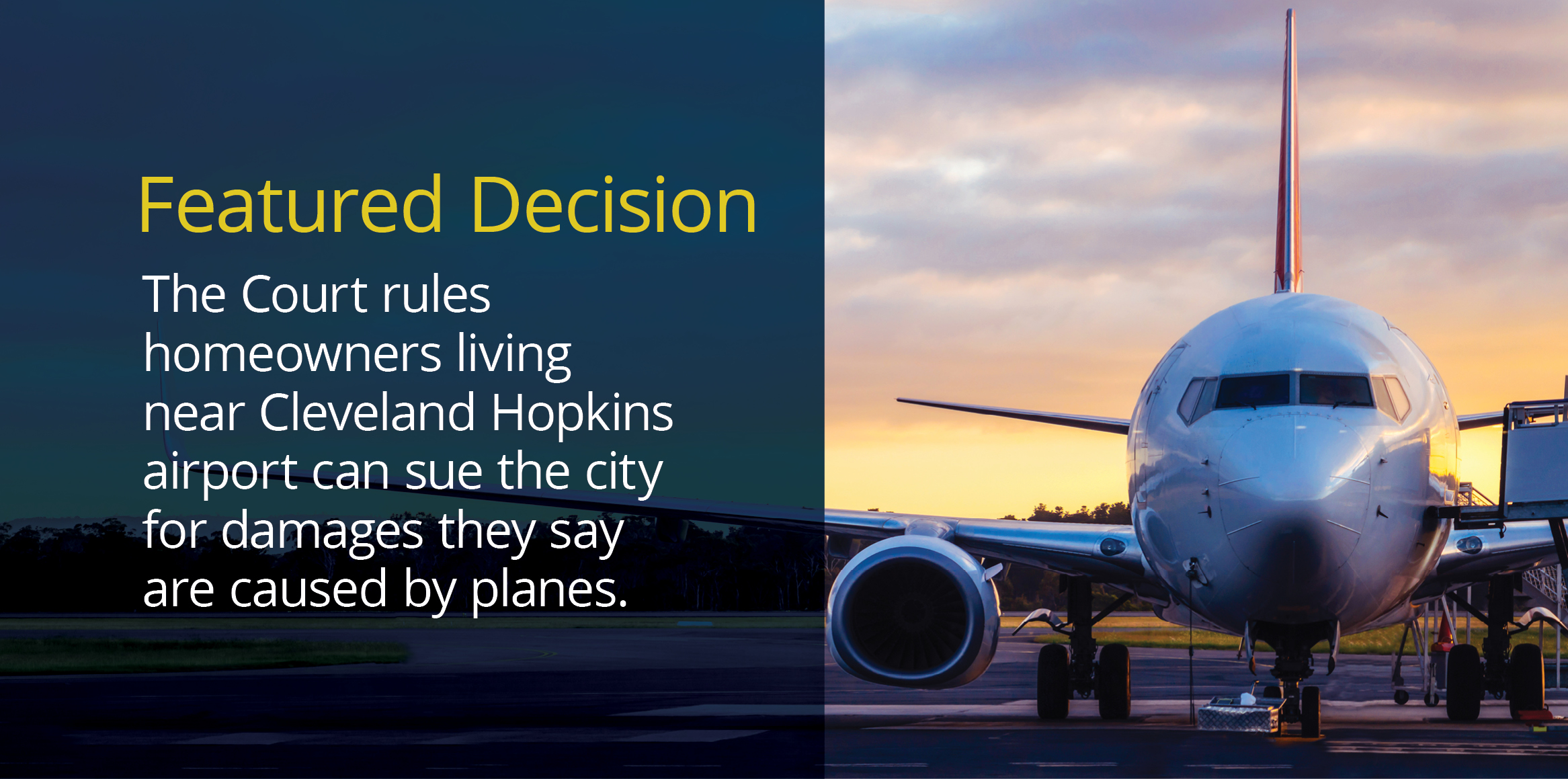 An airplane parked on the tarmac.