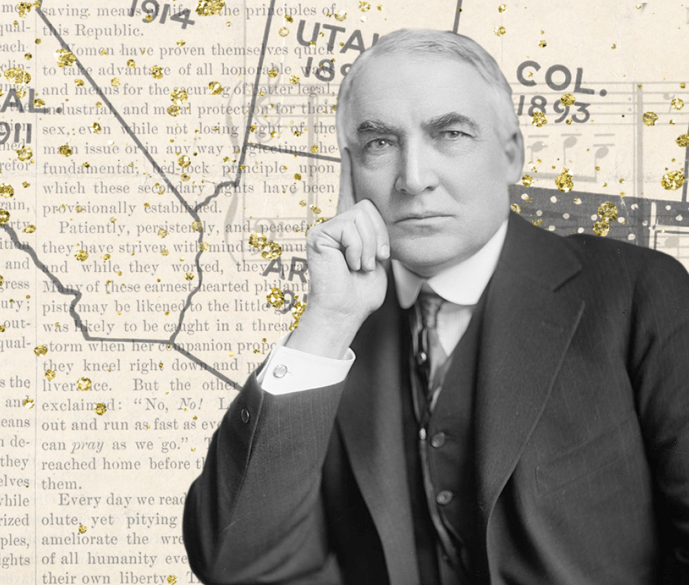 Historic image of Warren G. Harding